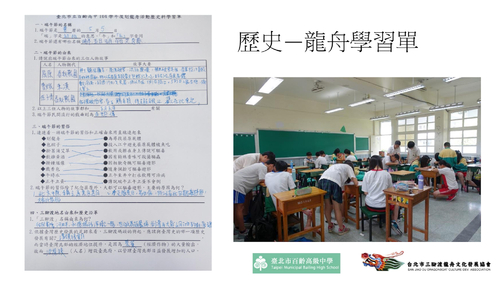 歷史—龍舟學習單